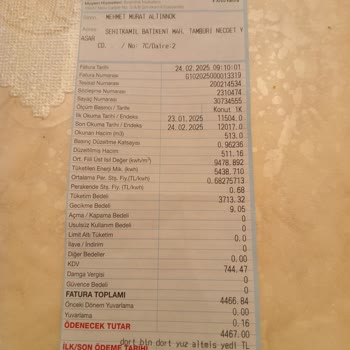 Fatura Şokuyla Karşılaşan Tüketici Açıklama Bekliyor