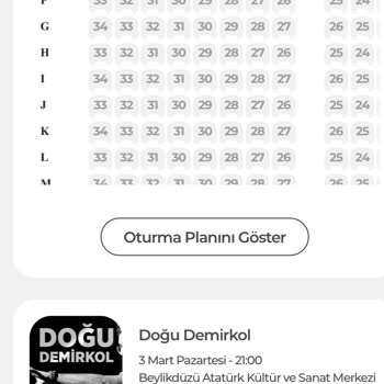 Bilet Satın Alma Sorunu: Boş Koltuklar Satın Alınamıyor