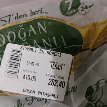 Yanmış Su Böreğiyle Hayal Kırıklığı