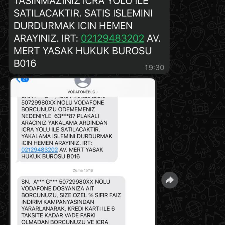10 Yıl Sonra Gelen Şok Mesaj