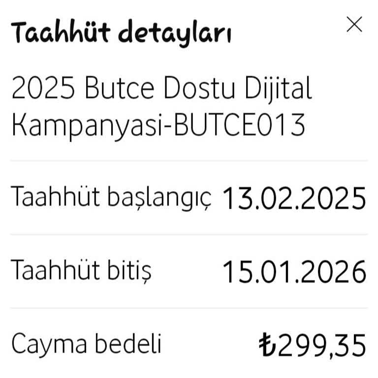 Vodafone'a Geçişte Faturalandırma Sorunu Ve Taahhüt Süresi Hatası