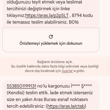 Teslim Edilmeden Teslim Edildi Mesajı: Aras Kargo'nun Yanıltıcı Bildirimi