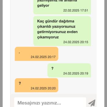 Kargo Teslimatında Ciddiyetsizlik Ve Yanıltıcı Bilgilendirme