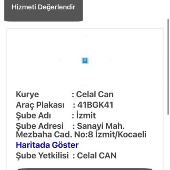 Kargo Teslimatında Ciddiyetsizlik Ve Yanıltıcı Bilgilendirme
