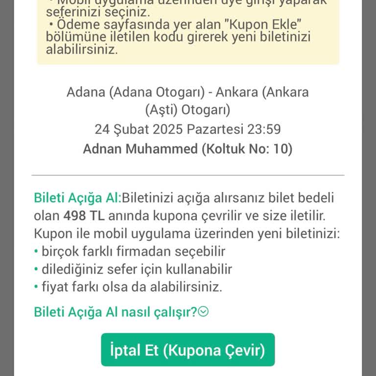 Yanıltıcı Kupon Politikası