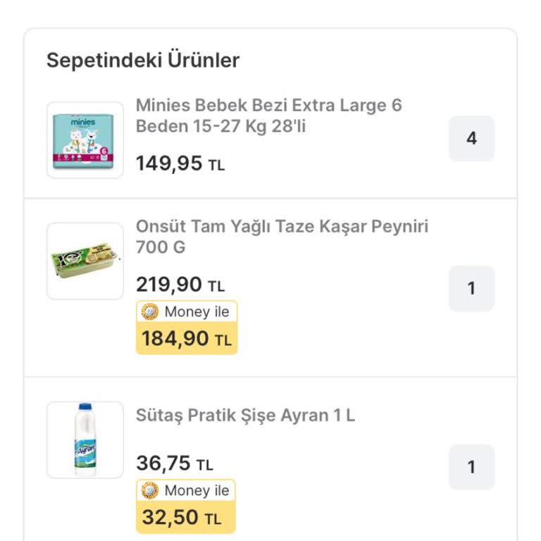 Migros Sipariş Teslimatında Yaşanan Hayal Kırıklığı