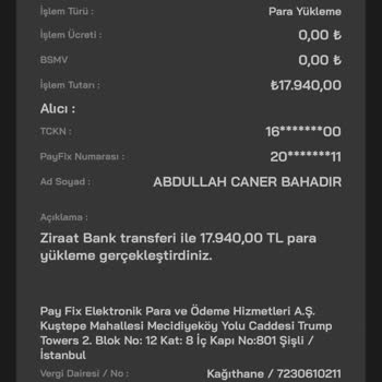 Banka Hesabımdan İzinsiz Para Transferi Şoku