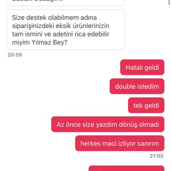 Yanlış Sipariş Ve İlgisiz Müşteri Hizmetleri: Çözüm Beklerken Sabır Taşı Çatlatan Deneyim