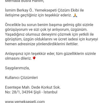 Yanık Cheesecake Ve İade Sorunu