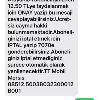 Arayanı Bil Servisi Sorunu Çözülemiyor