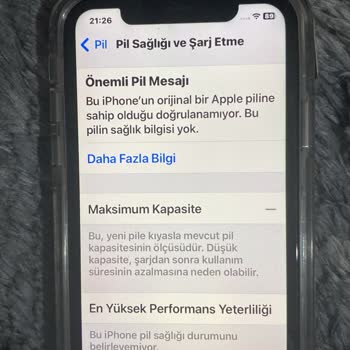 Yanıltıcı Ürün Bilgisi Ve Pil Sorunu