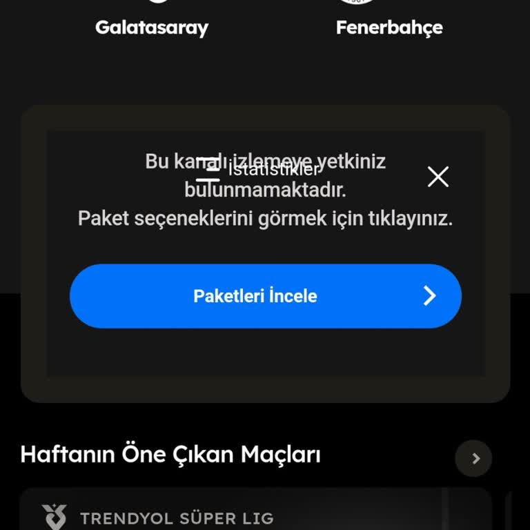 Maç Yayını Sorunu Ve Müşteri Hizmetlerine Ulaşamama