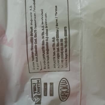 BİM Poşetlerindeki Dayanılmaz Koku Sorunu