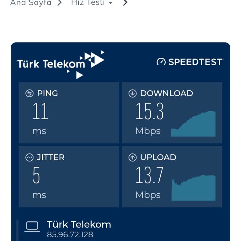 Türk Telekom'un Altyapı Sözüne Rağmen Yavaş İnternet