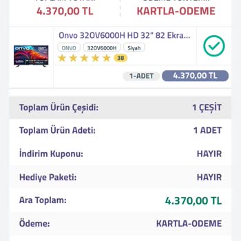 Exensmart.com | Exenmarket.com Onvo Televizyon Siparişim Neden Hâlâ Hazırlanıyor?