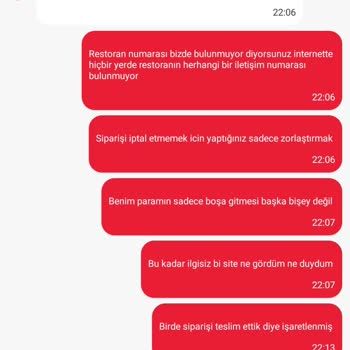 Yanlış Sipariş Süreci Ve İletişim Sorunları