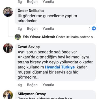 Hyundai Servislerinin Sorunu Çözmedeki Yetersizliği
