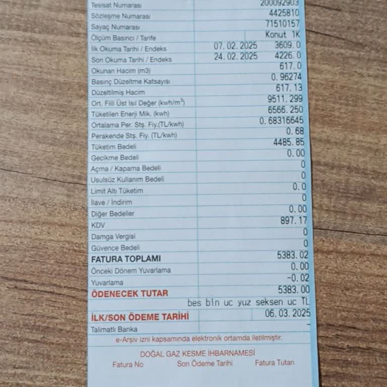 Fatura Şoku: 1500 TL Yerine 5000 TL