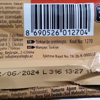 Tarihi Geçmiş Ürün Tüketimi Sonrası Endişe