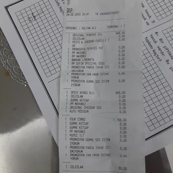 Eksik Sipariş Kabusu: Hamburger Ve Tavuk Nerede?