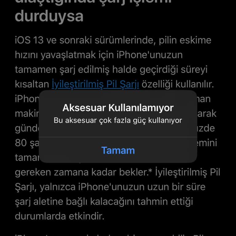 Hediye Powerbank İphone'u Şarj Etmiyor!