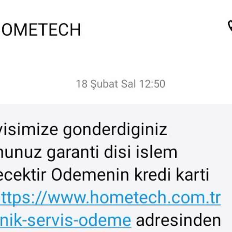 Hometech Ve Teknosa'nın Hatalı Garanti Politikası