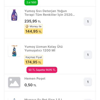 Migros Uygulamasında Kampanya İndirimi Sorunu