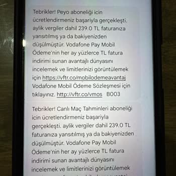 İzinsiz Aboneliklerle Şişen Fatura Şoku