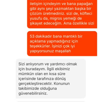 Sipariş İptalleri Ve Yetersiz Canlı Destek Deneyimi