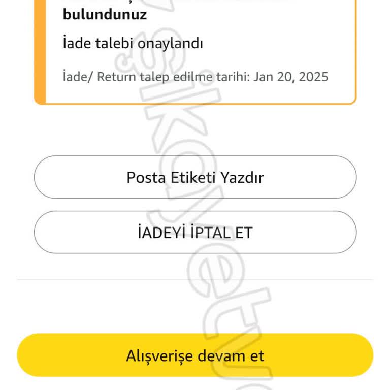 İade Onaylandı, Ücret İadesi Beklemede: Amazon Üzerinden Mobifon Satıcısının Müşteri Deneyimi