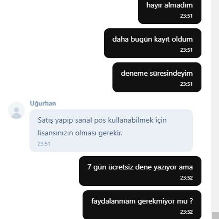 Deneme Sürecinde Yetersiz Destek Ve Karmaşık Hizmetler