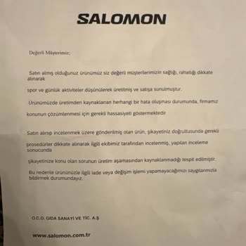 Dayanıksız Ayakkabı Ve Reddedilen İade Talebi