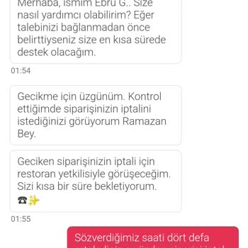 Yemek Sepeti'nde Uzayan Sipariş Çilesi