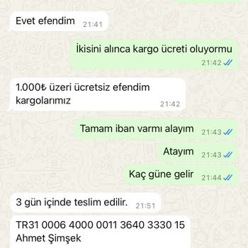 Siparişim Gelmedi Ve İletişim Kurulamıyor
