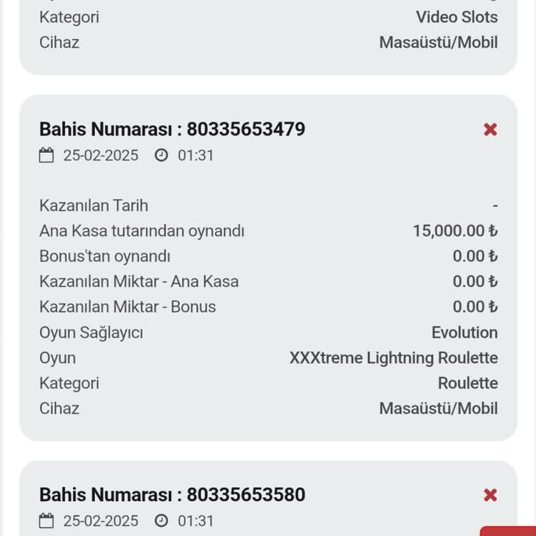 Betebet Kazancımın Sıfırlanması Ve Hesap Müdahalesi Sorunu