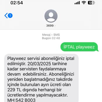 Habersiz Üyelik Ücretiyle Şok Oldum