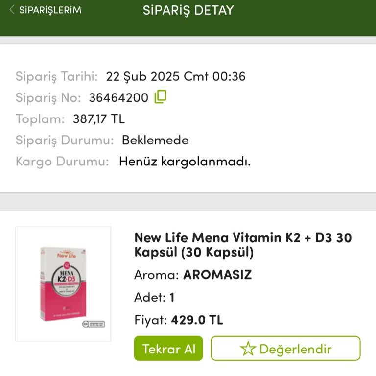 Sipariş Gecikmesi Ve Havale Sorunu