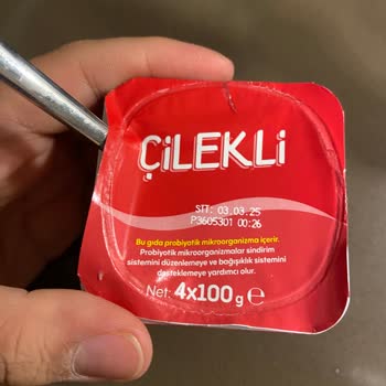 Eker Çilekli Probiyotik Yoğurt Ürünü Küf Sorunu