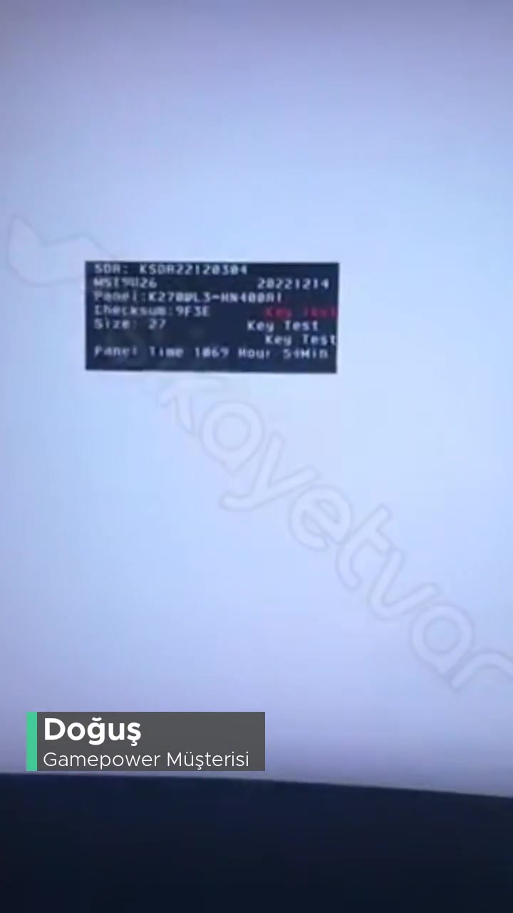 Gamepower Monitör Test Ekranı! videonun kapak resmi