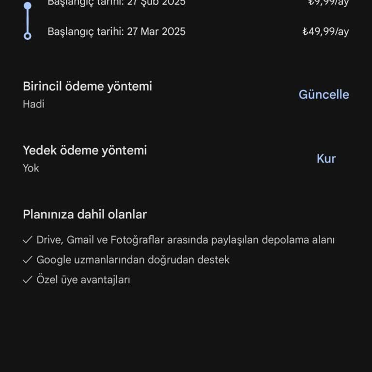 Google One Abonelik Ücretlerindeki Aşırı Artış
