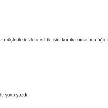 İletişim Eksikliği Ve Sipariş Sorunları