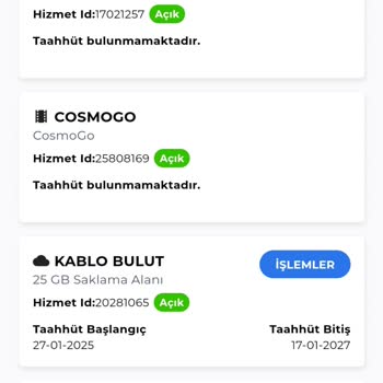 Kablo Net Abonelik Taahhüdü Hatası Ve Çözüm Talebi