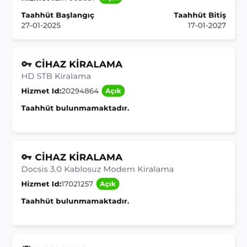 Kablo Net Abonelik Taahhüdü Hatası Ve Çözüm Talebi