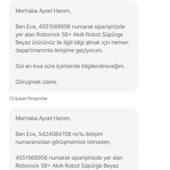 Robot Süpürge Arızası Ve Yetersiz Destek