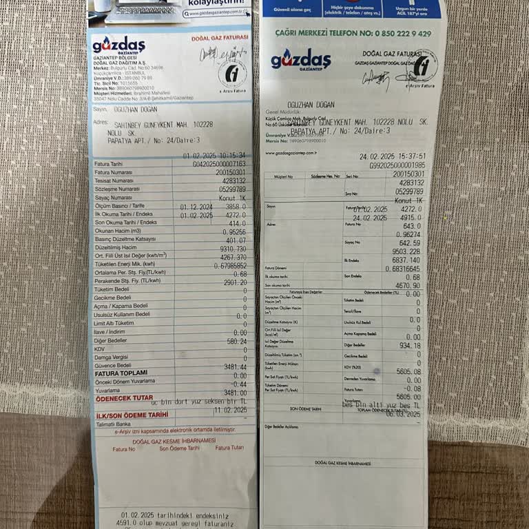Doğalgaz Faturalarındaki Yüksek Tutarlar Ve Müşteri Hizmetlerindeki Sorunlar
