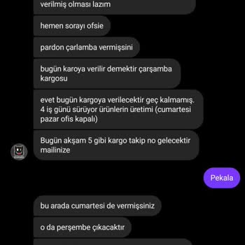 İletişim Sorunları Ve Sipariş İptali: Müşteri Deneyiminde Hayal Kırıklığı