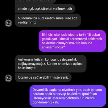 İletişim Sorunları Ve Sipariş İptali: Müşteri Deneyiminde Hayal Kırıklığı