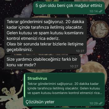 Stradivarius Hediye Kartı Gönderim Ve İade Sorunu