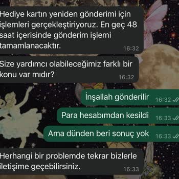 Stradivarius Hediye Kartı Gönderim Ve İade Sorunu