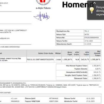 Homend Çay Makinesi Değişiminde Kalitesiz Ürün Ve İlgisiz Servis